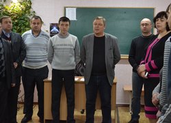 Учасників турніру вітає завідувач науковим відділом УНУС,  к.е.н., доцент Бурляй Олександр Леонідович